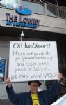 Anti-fracking Protest The Lowry Salford 